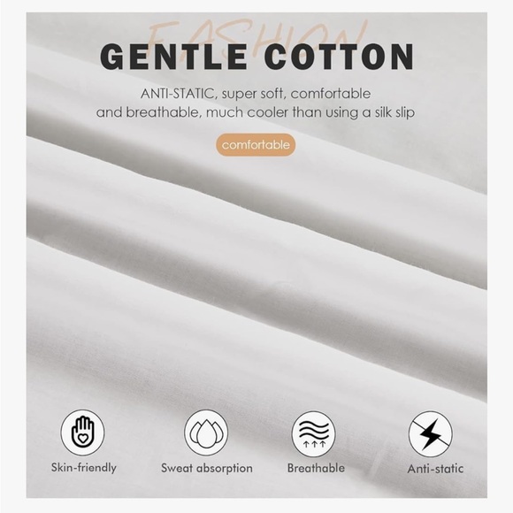 Cotton Half Slip Lightweight Skirt Extender Underskirt for Women 3 Tiered Lace - Picture 4 of 6